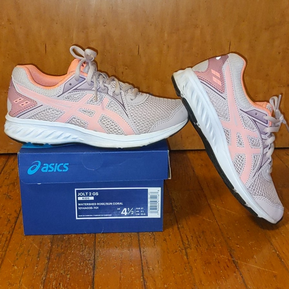 Asics Jolt 2 GS Kids Running Shoes in Pink